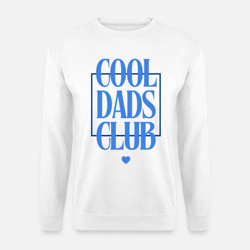Cool Dads Club Logo - Unisex Pullover - Weiß