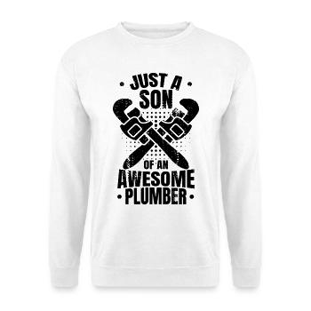 Little Plumber - Unisex Sweatshirt - white - Front