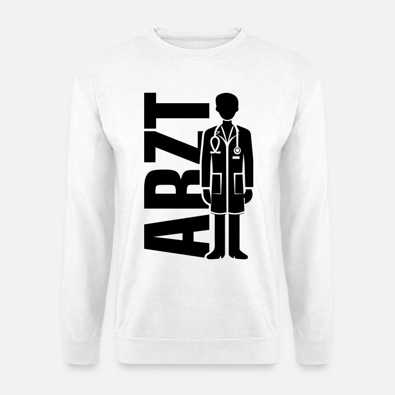 Arzt Doktor - Unisex Pullover - Weiß