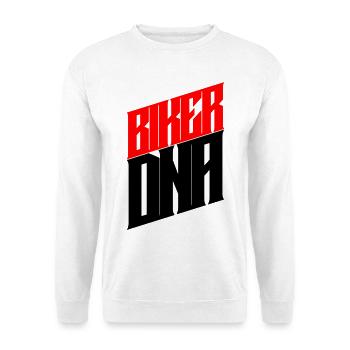 BIKER DNA - Unisex Sweatshirt - white - Front