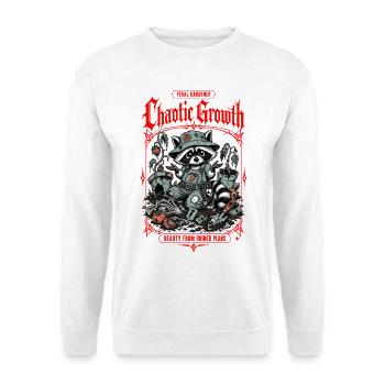 Feral Gardener Organic Gardening - Unisex Sweatshirt - white - Front