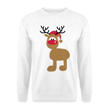 Noël - Sweat-shirt Unisexe - blanc - Devant