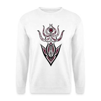 Indian goddess, Pagan Art. - Unisex Sweatshirt - white - Front