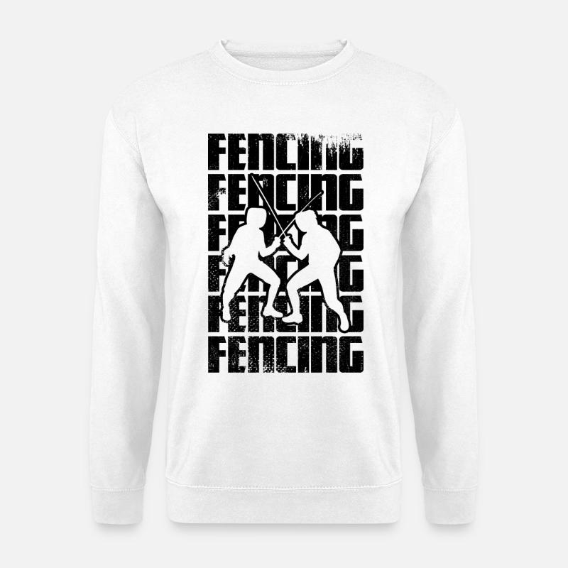 Fechten - Unisex Pullover - Weiß