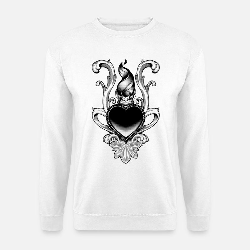 Das Herz der Königin V.2 - Unisex Pullover - Weiß