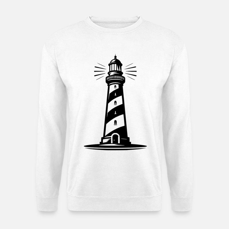lighthouse - Unisex Sweatshirt - white