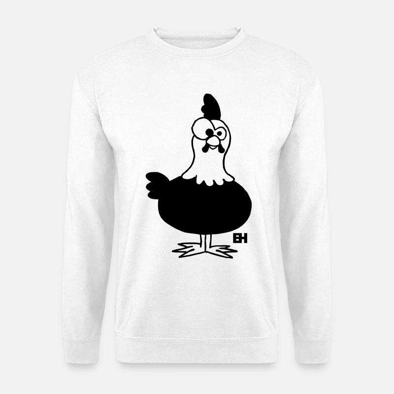 Chicken - Hen - Unisex Sweatshirt - white