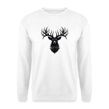 Horns of Darkness - Unisex Pullover - Weiß - Vorne