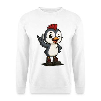 Punk Rock Polar - Unisex Pullover - Weiß - Vorne