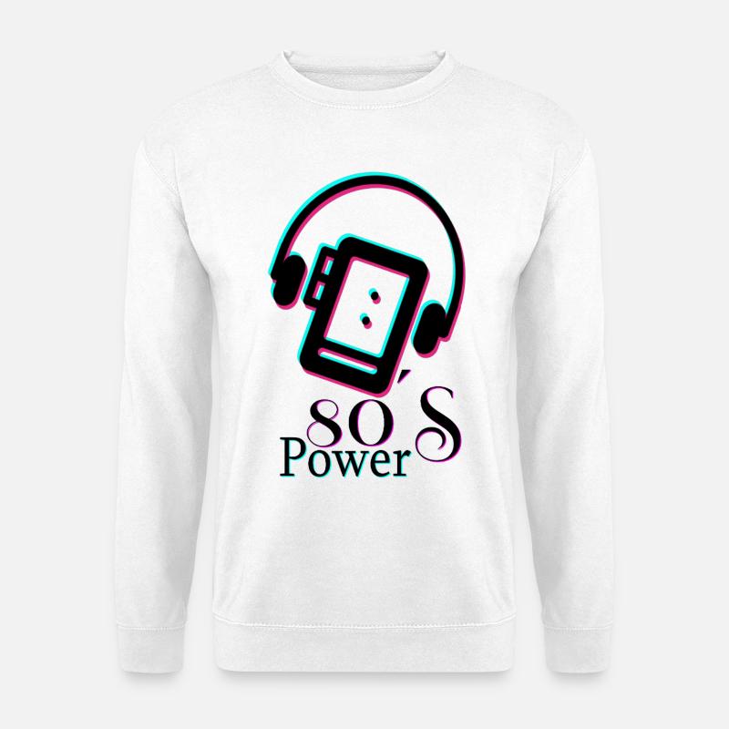 80 Leistung - Unisex Pullover - Weiß