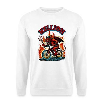 Hellion - Unisex Pullover - Weiß - Vorne