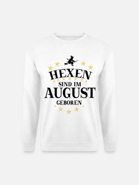Hexen August - Unisex Pullover - Weiß