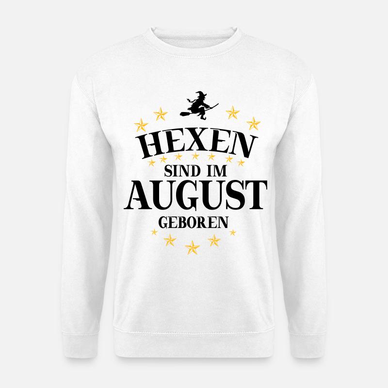 Witch August - Unisex Sweatshirt - white