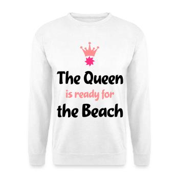strand - Unisex Pullover - Weiß - Vorne