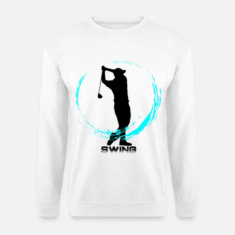 Le golf - Sweat-shirt Unisexe - blanc