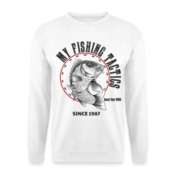 Carp - My Fishing Tactics - Unisex Sweatshirt - white - Front