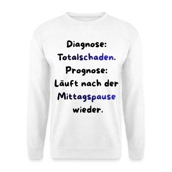 Instandhaltung T-Shirt Lustiges Geschenk Handwerk! - Unisex Pullover - Weiß - Vorne