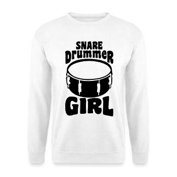 Drummer - Unisex Sweatshirt - white - Front