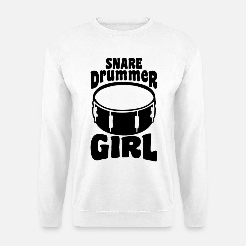 Drummer - Unisex Sweatshirt - white