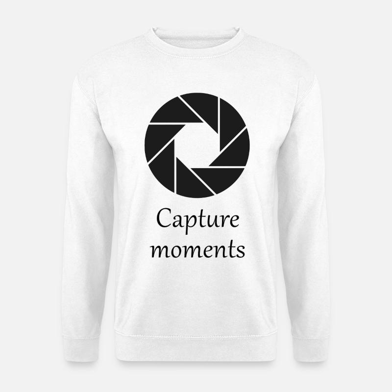 Fangmomente - Unisex Pullover - Weiß