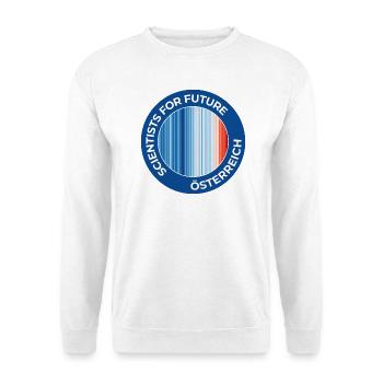 Ariane Giesriegl - Unisex Pullover - Weiß - Vorne - Alina (178cm) & Michal (187cm)