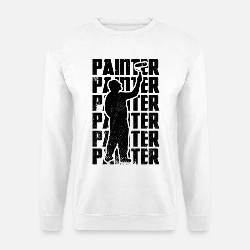 Master painter - Unisex Sweatshirt - white