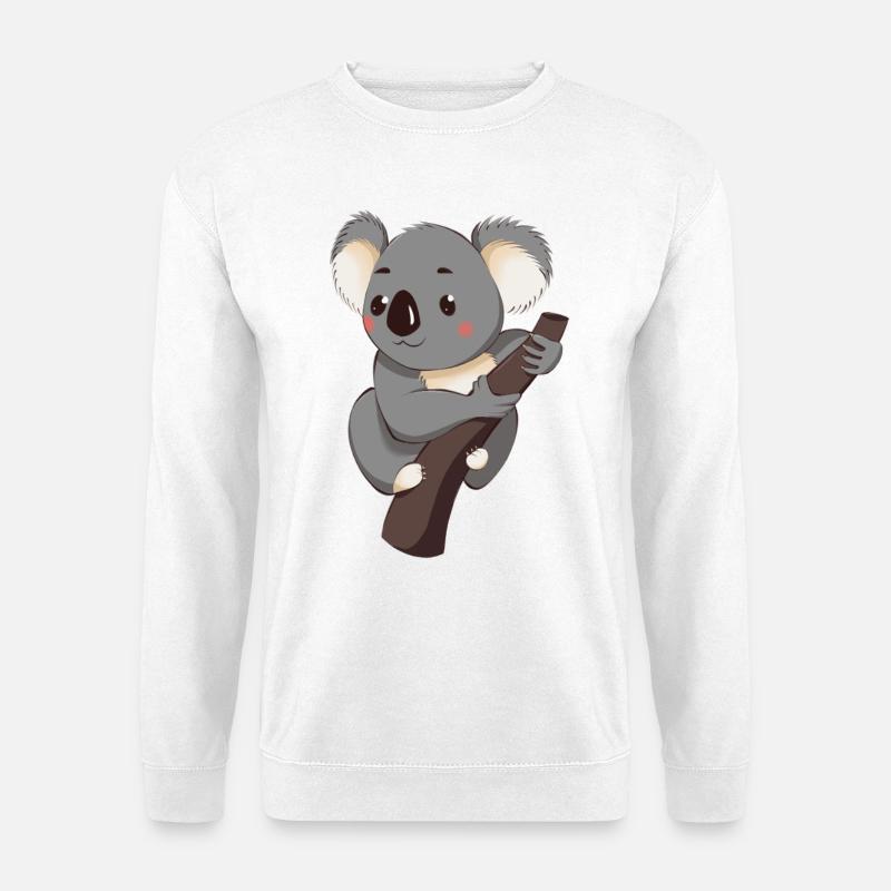 Koala - Unisex Pullover - Weiß
