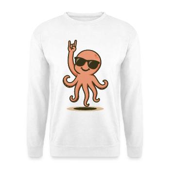 OctoRock Baby - Unisex Sweatshirt - white - Front