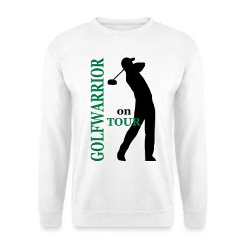 golf - Sweat-shirt Unisexe - blanc - Devant