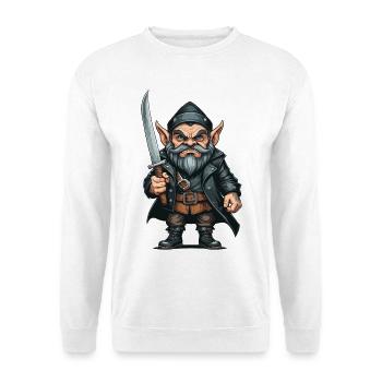 Petit nain maléfique - Sweat-shirt Unisexe - blanc - Devant
