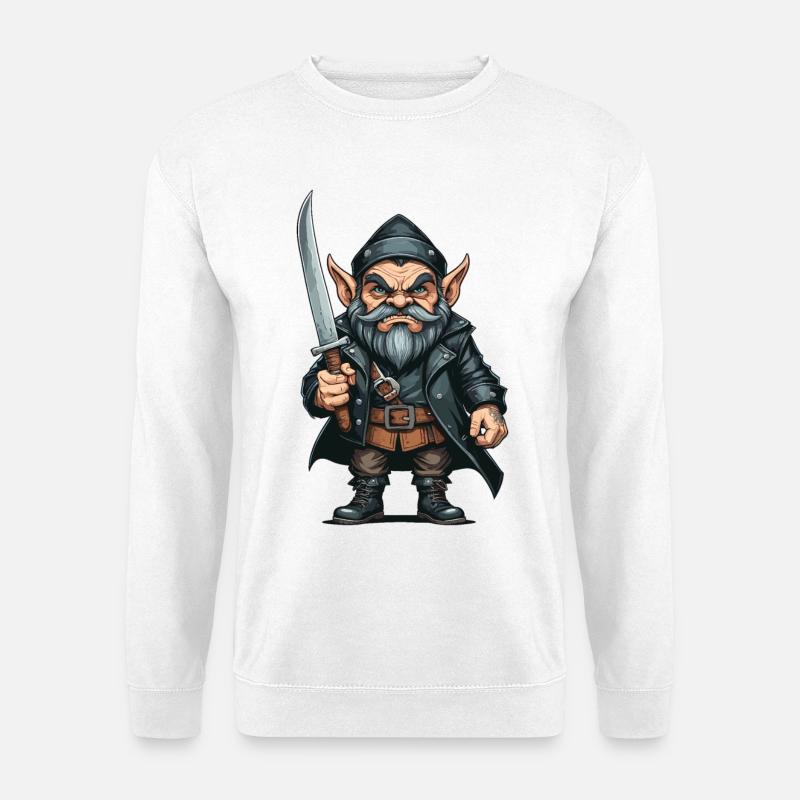 Little Evil Dwarf - Unisex Sweatshirt - white