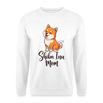 Shiba Inu Mom Cartoon Dog Mom - Unisex Sweatshirt - white - Front