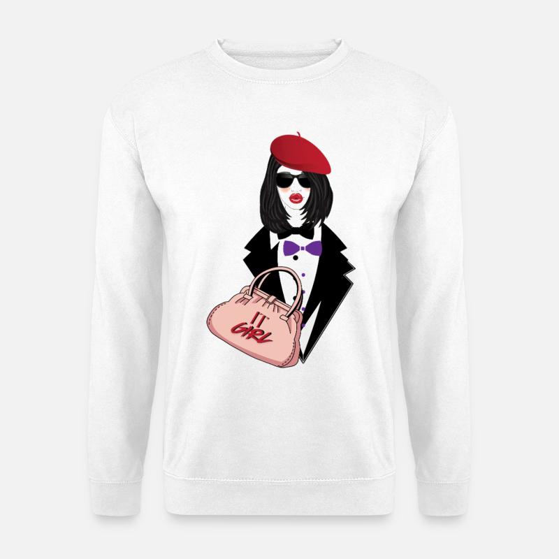 IT-Mädchen - Unisex Pullover - Weiß