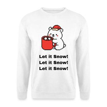 Little Polar Bear - Unisex Sweatshirt - white - Front