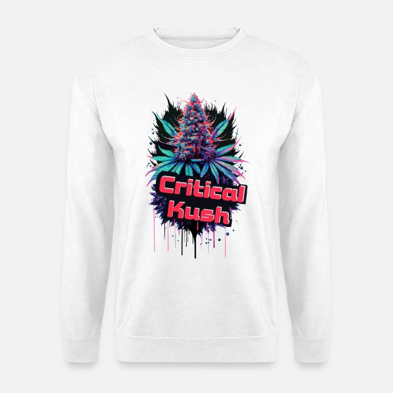 Critical Kush - Unisex Pullover - Weiß
