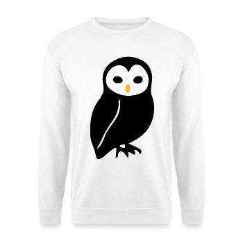 Owl - Unisex Sweatshirt - white - Front