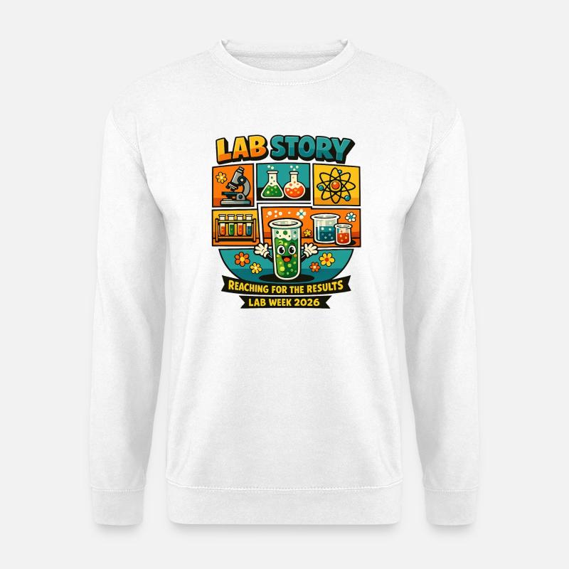 Lab Story Laborwoche 2026 - Unisex Pullover - Weiß