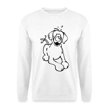 Labrador Retriever - dog - chien - Sweat-shirt Unisexe - blanc - Devant