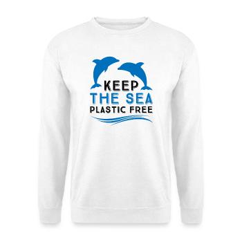 Umweltverschmutzung im Meer - Unisex Pullover - Weiß - Vorne
