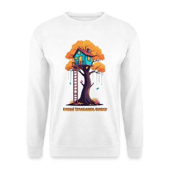 Stolzer Baumhaus Besitzer - Unisex Pullover - Weiß - Vorne