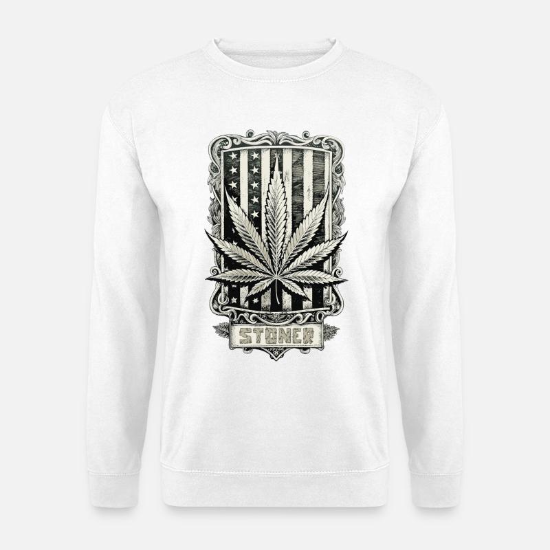 Stoner - Unisex Pullover - Weiß
