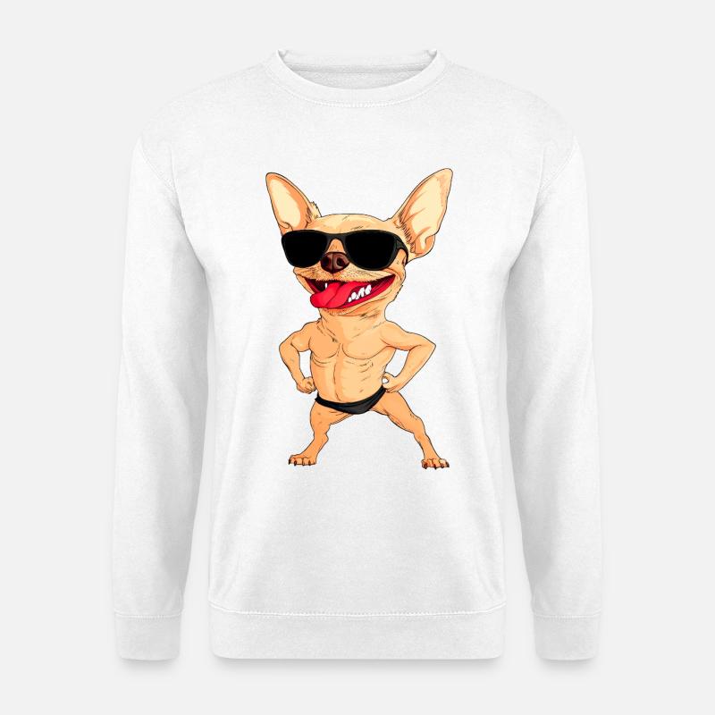 Chihuahua Trainer - Unisex Pullover - Weiß