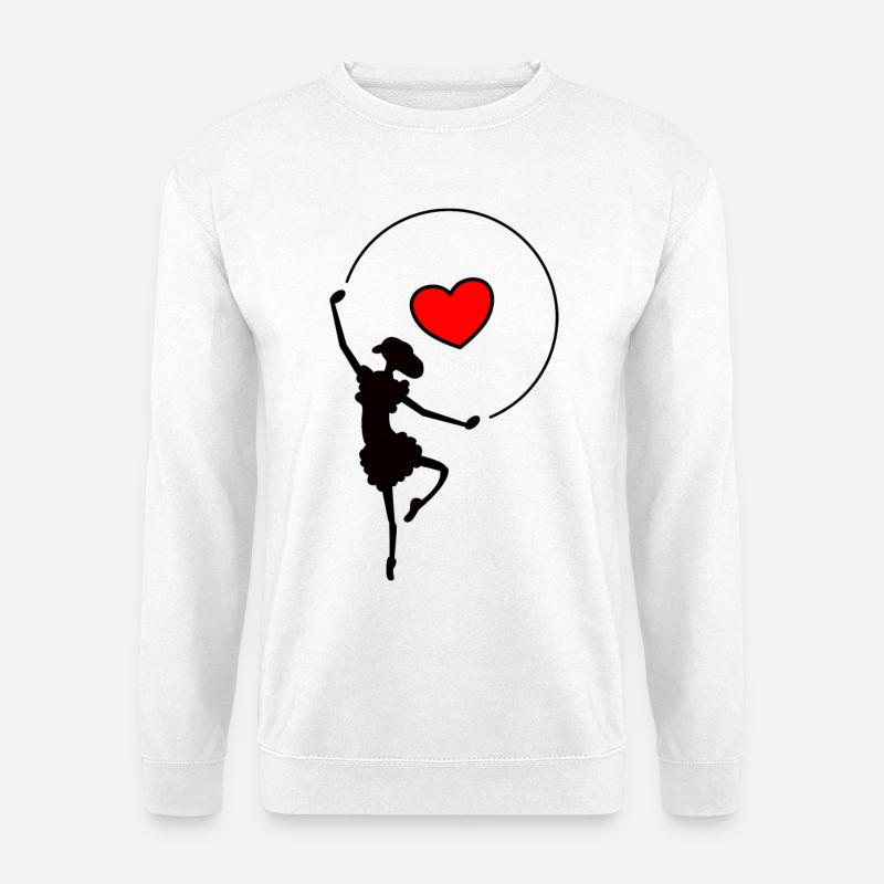 Dance - Unisex Sweatshirt - white