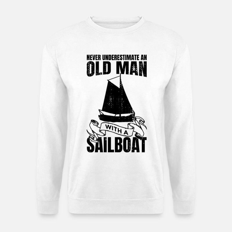 Alter Seemann - Unisex Pullover - Weiß