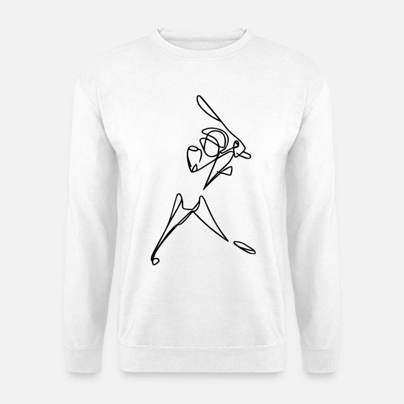 Cricketer - Unisex Sweatshirt - white