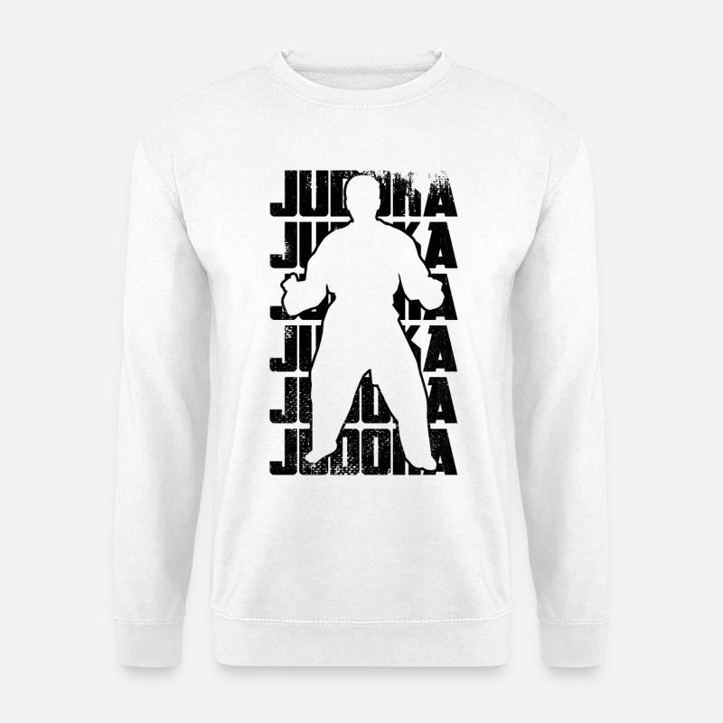 Judoka - Unisex Pullover - Weiß