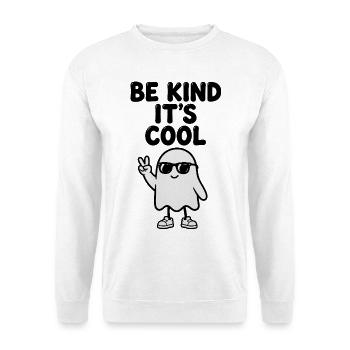 Cooles Friedensgespenst - Unisex Pullover - Weiß - Vorne