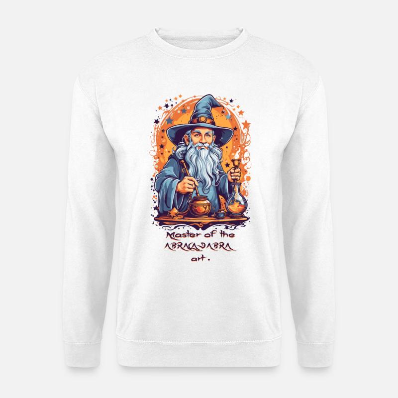 Abrakadabra Kunst - Unisex Pullover - Weiß