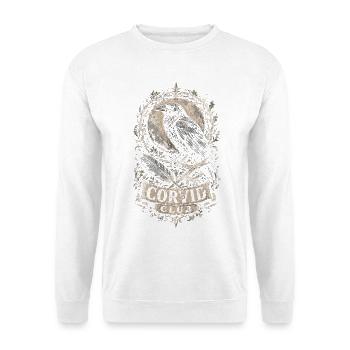 Rabe Raben Corvid Club - Unisex Pullover - Weiß - Vorne