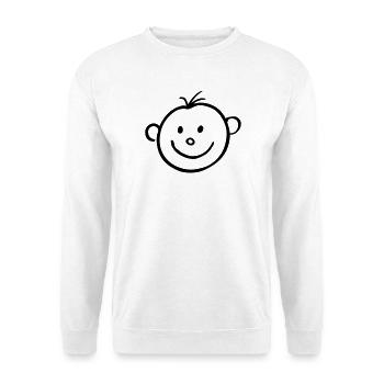 Baby 03 - Unisex Sweatshirt - white - Front
